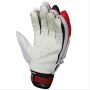 BDM Master Blaster Batting Gloves White Red and Black
