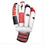 BDM Master Blaster Batting Gloves White Red and Black