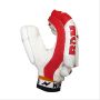 BDM Ambassador Batting Gloves White and Red