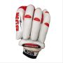 BDM Ambassador Batting Gloves White and Red