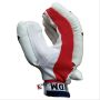 BDM Club Master Batting Gloves White and Red