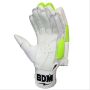 BDM Admiral Super Test Batting Gloves White Lime