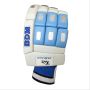 BDM Jaguar Cricket Batting Gloves White and Blue
