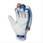 BDM Armstrong Batting Gloves White Blue Orange