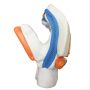 BDM Armstrong Batting Gloves White Blue Orange