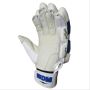 BDM Dynamic Super Batting Gloves White and Blue