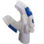 BDM Admiral Super Test Batting Gloves White Blue
