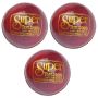 BDM Super Test 2000 Cricket Ball 3 Ball Set