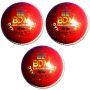BDM Dynamic Power Leather Cricket Ball 3 Ball Set