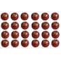 BDM Bullet Leather Cricket Ball 24 Ball Set Red