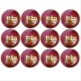 BDM Special Crown Cricket Ball 12 Ball Set Red