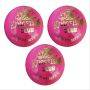 BDM King Fisher Club Cricket Ball 3 Ball Set Pink