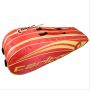 Carlton CP 1006 Badminton Kit Bag Red and Yellow