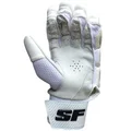 SF Testlite Cricket Batting Gloves White Colour (Mens Size Right Hand)
