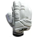 SF Testlite Cricket Batting Gloves White Colour (Mens Size Right Hand)