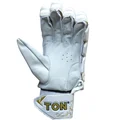SS Ton Gold Edition Cricket Batting Gloves (Mens Size Right Hand)