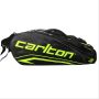 Carlton Kinesis Tour 2 Compartment Badminton KitBag 1802 Black Green