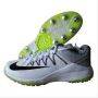 Nike Domain 2 Spike Cricket Shoes White and Grey