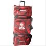 DSC Rebels Players Wheelie Cricket Kit Bag Red Black