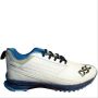 DSC Jaffa 22 Stud Cricket Shoes White Navy