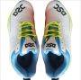 DSC Jaffa 22 Stud Cricket Shoes White Lime