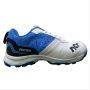 DSC Zooter Cricket Shoes White and Blue