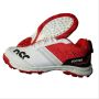 DSC Zooter Cricket Shoes White and Red