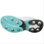 DSC SURGE 2.0 Multifunction Spike Cricket Shoes White Sea Green