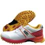 DSC JAffa RDYL Neo 25 Cricket Shoes White Red Yellow