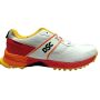 DSC JAffa RDYL Neo 25 Cricket Shoes White Red Yellow