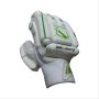 Gravity Super Test Cricket Batting Gloves White and Green