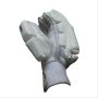 Gravity Super Test Cricket Batting Gloves White and Green