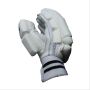 Gravity Super Test Cricket Batting Gloves White and Black