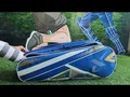 Thrax Strike Series Badminton Kit Bag Blue