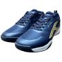 Hundred Blade Pro Badminton Shoes Colour Navy Gold