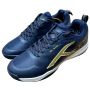 Hundred Blade Pro Badminton Shoes Colour Navy Gold