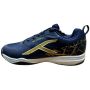 Hundred Blade Pro Badminton Shoes Colour Navy Gold