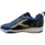 Hundred Blade Pro Badminton Shoes Colour Navy Gold