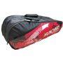 Hundred HBCK-4M261-4 Badminton Kit Bag Colour Black Red 