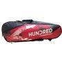 Hundred HBCK-4M261-4 Badminton Kit Bag Colour Black Red 
