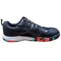 Hundred Raze pro Badminton shoes Colour Black Orange Blue