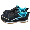 Hundred Raze pro Badminton shoes Colour Black White Blue