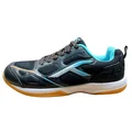 Hundred Raze pro Badminton shoes Colour Black White Blue