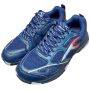 Hundred Raze pro Badminton shoes Colour Navy Blue White Red