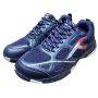 Hundred Raze pro Badminton shoes Colour Navy Blue White Red