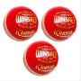Khanna Winsrex Leather Cricket Ball 3 Ball Set