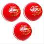 Khanna Glorex Leather Cricket Ball 3 Ball Set