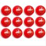 Khanna Aerospex Leather Cricket Ball 12 Ball Set