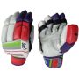 Kookaburra Instinct 250 Cricket Batting Gloves White Red and Purple