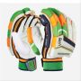 Kookaburra Royale Player Cricket Batting Gloves White Green and Orange